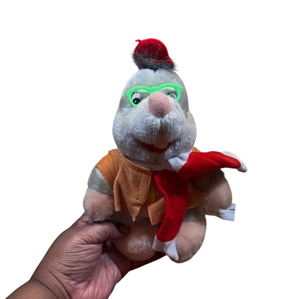 Vintage 1990s Once Upon a Forest‎ TM Plush “Edgar the Mole” Cartoon Movie